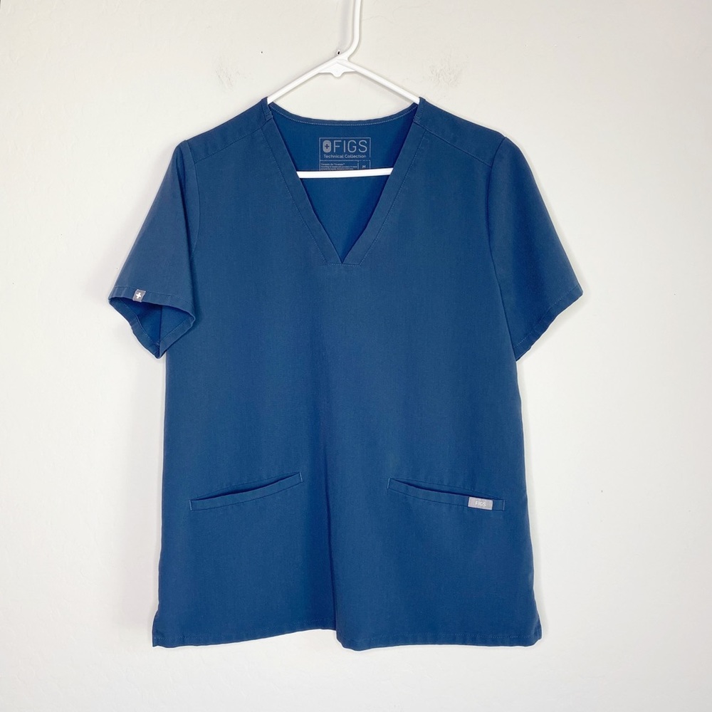 Figs Casma Three Pocket Scrub Top Limited Edition Size M